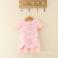 Lace Kleider für Erwachsene Casual Mode Prinzessin rosa Kleid für Kinder und Erwachsene Kinder Guangzhou Fabrik Kleidung